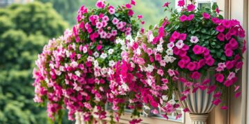 Kwiaty zwisające wieloletnie – gatunki, które zdobią balkon latami - Porady rośliny do donic na taras całoroczne
