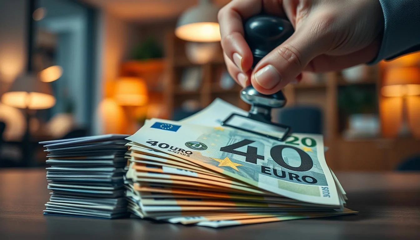 Rekompensata za opóźnione płatności 40 euro
